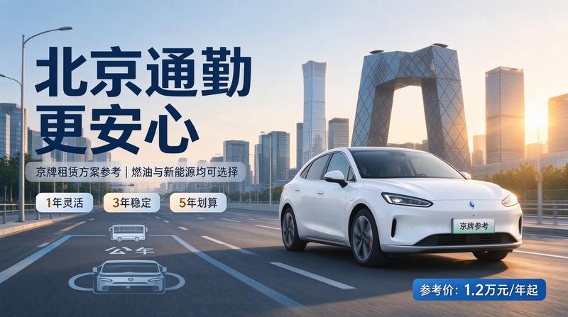 北京车牌照实拍图