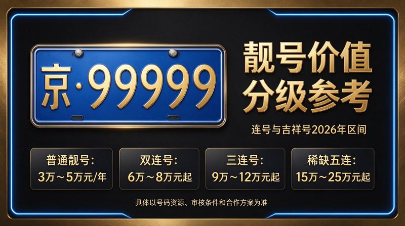 京牌指标办理流程展示图